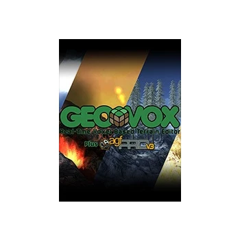 Axis Game Factory Geo Vox Real Time Voxel Based Terrain Editor Plus Agf Pro V3 PC Game